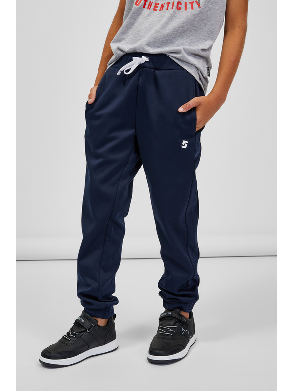 Sam 73 Pantaloni de trening albastru închis pentru copii SAM 73 Reyn