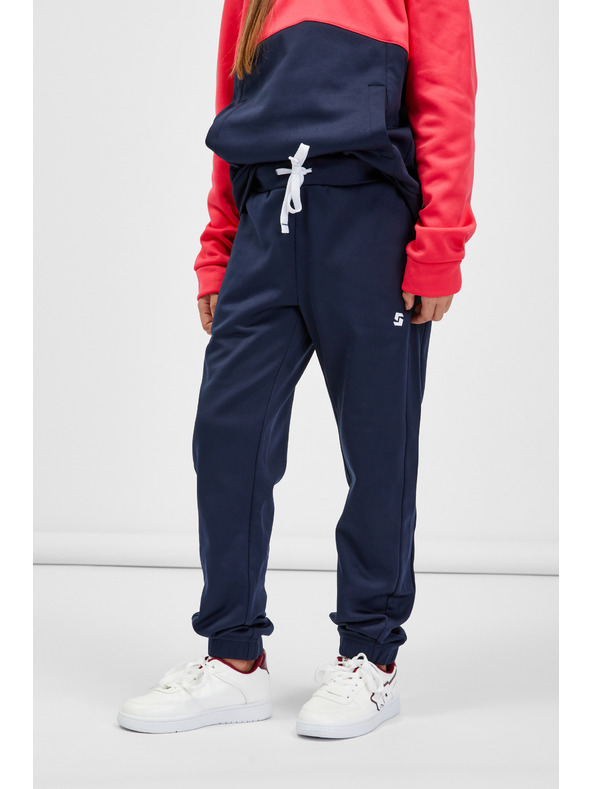 Sam 73 Pantaloni de trening albastru închis pentru copii SAM 73 Reyn