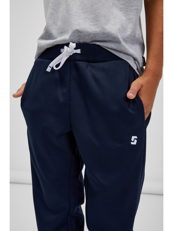 Sam 73 Pantaloni de trening albastru închis pentru copii SAM 73 Reyn