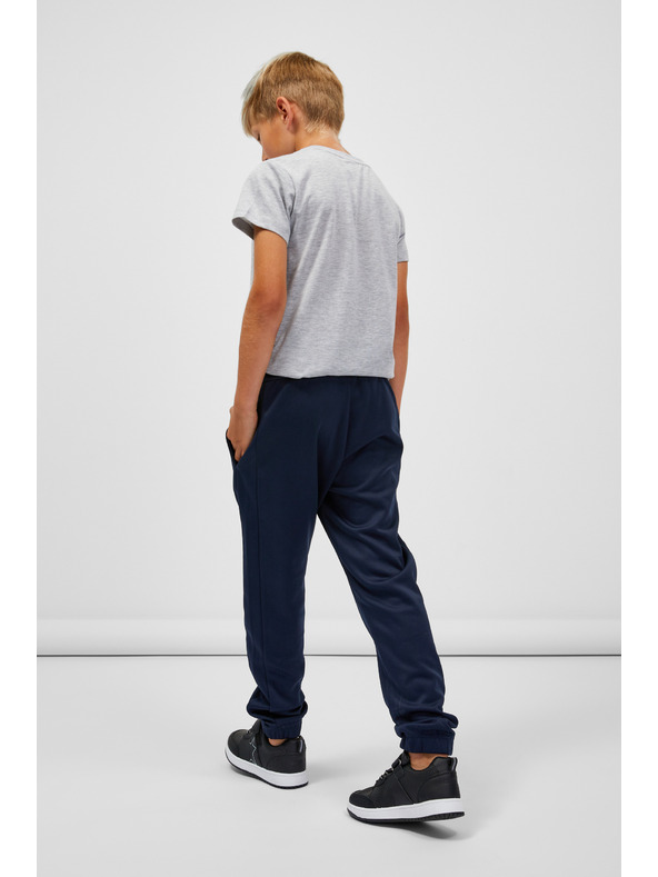 Sam 73 Pantaloni de trening albastru închis pentru copii SAM 73 Reyn