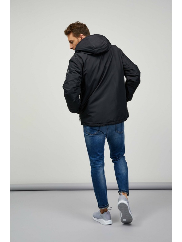 Sam 73 Jachetă ușoară neagră pentru bărbați SAM 73 Sigmund