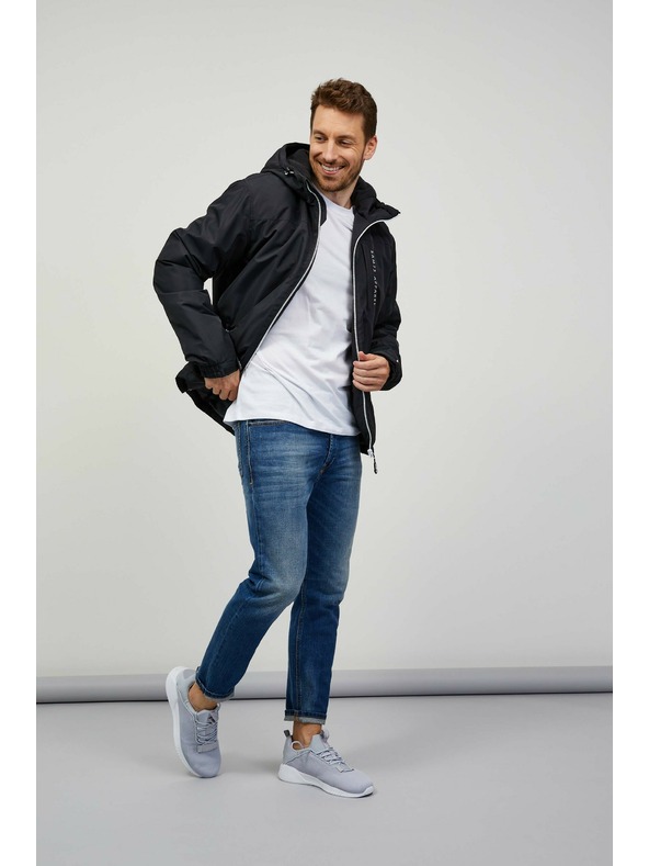 Sam 73 Jachetă ușoară neagră pentru bărbați SAM 73 Sigmund