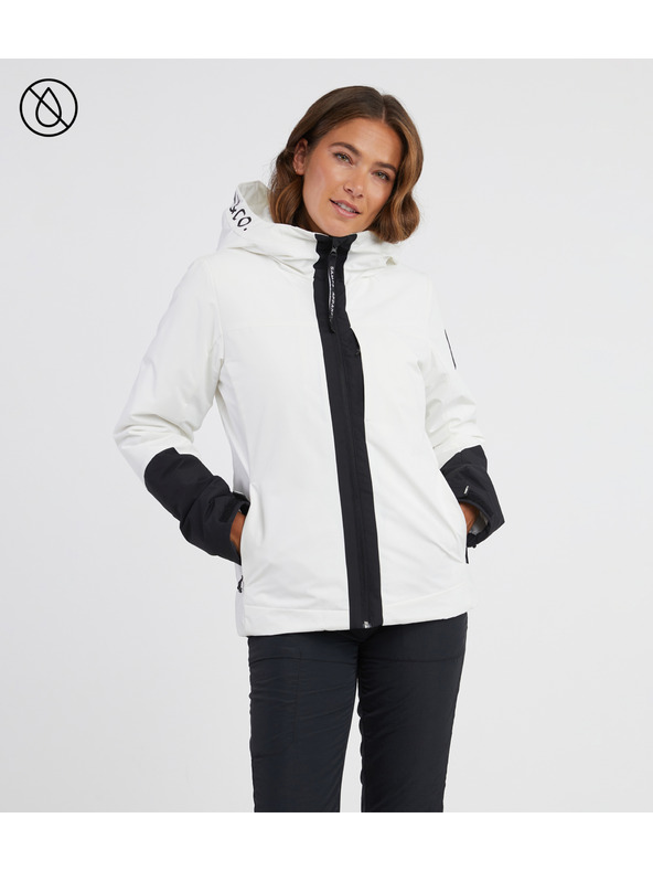 Sam 73 Jachetă neagră și albă de damă SAM 73 Minerva