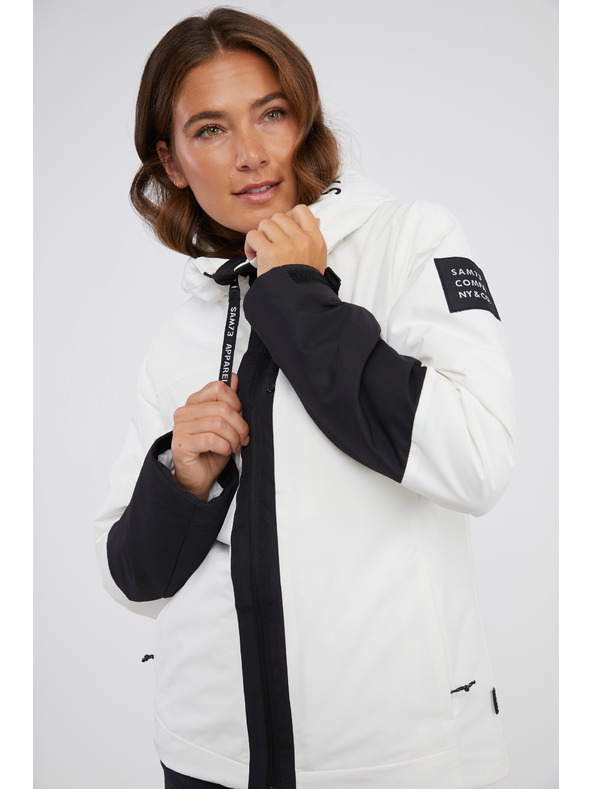 Sam 73 Jachetă neagră și albă de damă SAM 73 Minerva