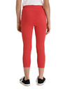 Sam 73 Leggings roșii pentru fete cu imprimeu SAM 73