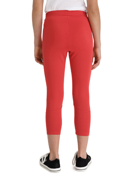 Sam 73 Leggings roșii pentru fete cu imprimeu SAM 73