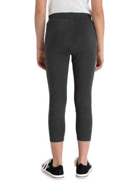 Sam 73 Leggings pentru fete cu imprimeu gri închis SAM 73