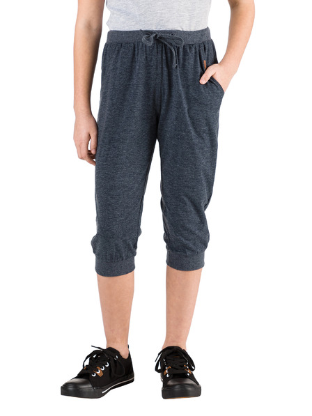 Sam 73 Pantaloni de trening 3/4 albastru închis pentru fete SAM 73