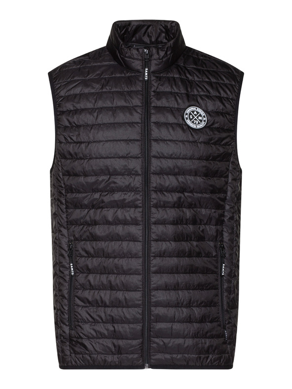 Sam 73 Vestă matlasată pentru bărbați gri închis Sam 73