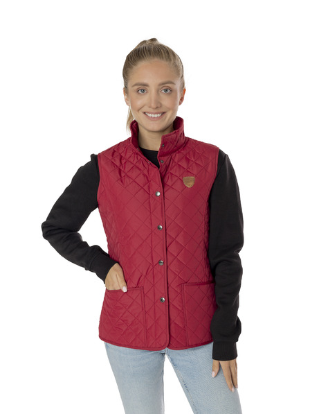 Sam 73 Vestă matlasată roșie pentru femei Sam 73 Martha