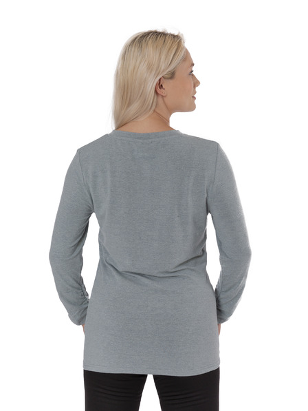 Sam 73 Tricou de damă gri deschis SAM 73