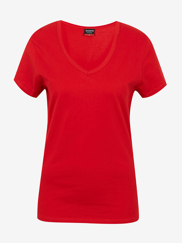 Sam 73 Tricou de damă roșu SAM 73 Una