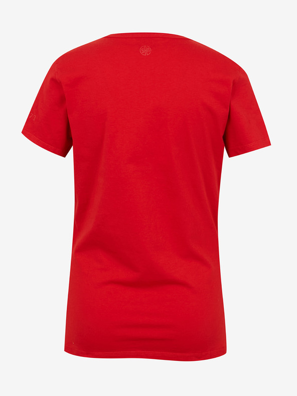 Sam 73 Tricou de damă roșu SAM 73 Una