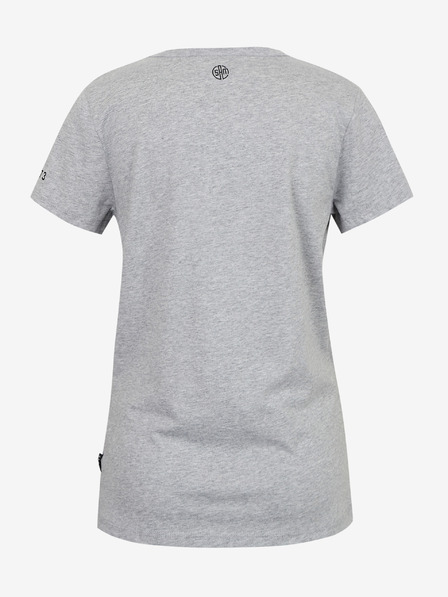 Sam 73 Tricou dungat pentru femei gri deschis SAM 73 Una