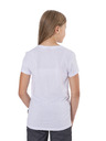 Sam 73 Tricou alb pentru fete cu imprimeu SAM 73