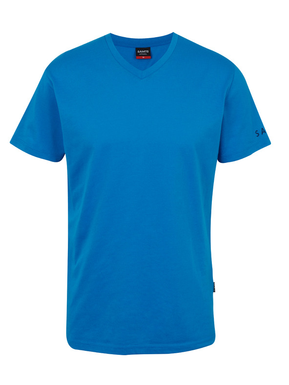 Sam 73 Tricou albastru pentru bărbați SAM 73 Leonard