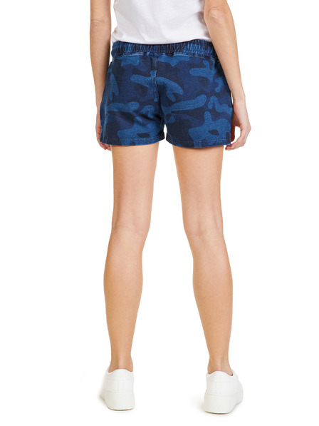 Sam 73 Pantaloni scurți cu model pentru femei albastru închis SAM 73 Tamara