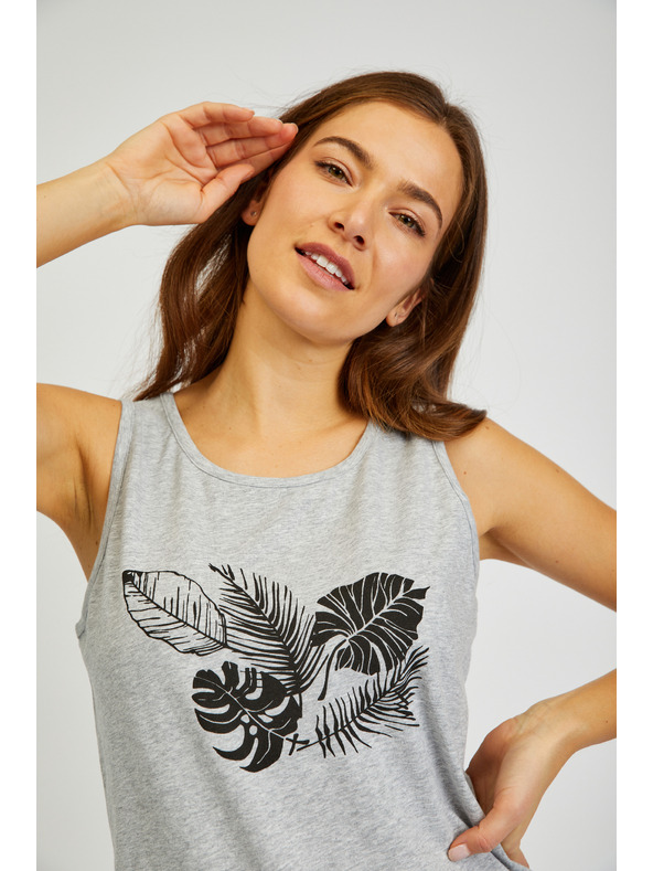 Sam 73 Tank top gri pentru femei SAM 73 Simone