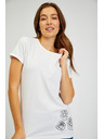 Sam 73 Tricou alb de damă SAM 73 Bethany