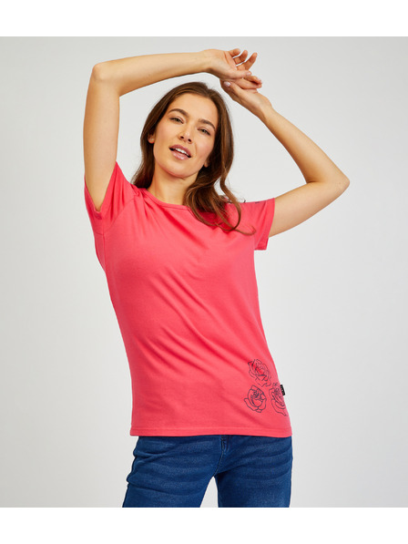 Sam 73 Tricou de damă roz închis SAM 73 Bethany