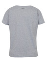 Sam 73 Tricou gri de damă cu buzunar SAM 73 Marie