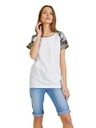 Sam 73 Tricou alb cu model pentru femei SAM 73 Rose