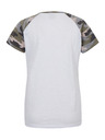 Sam 73 Tricou alb cu model pentru femei SAM 73 Rose