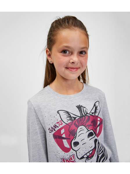 Sam 73 Tricou gri pentru fete SAM 73 Agnes