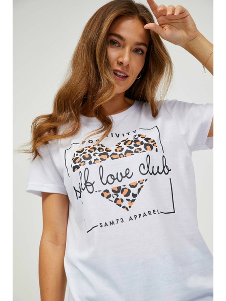 Sam 73 Tricou alb pentru femei SAM 73 Inathi