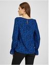 Orsay Bluză florală damă negru-albastru ORSAY