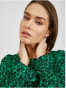 Orsay Bluză florală damă negru-verde ORSAY