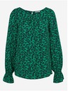 Orsay Bluză florală damă negru-verde ORSAY