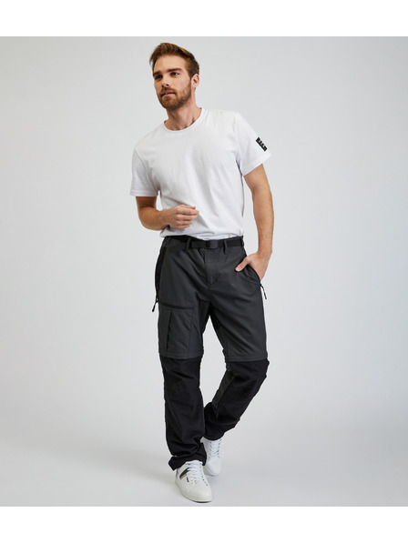 Sam 73 Pantaloni de bărbați negri și gri cu picior detașabil SAM73 Walter