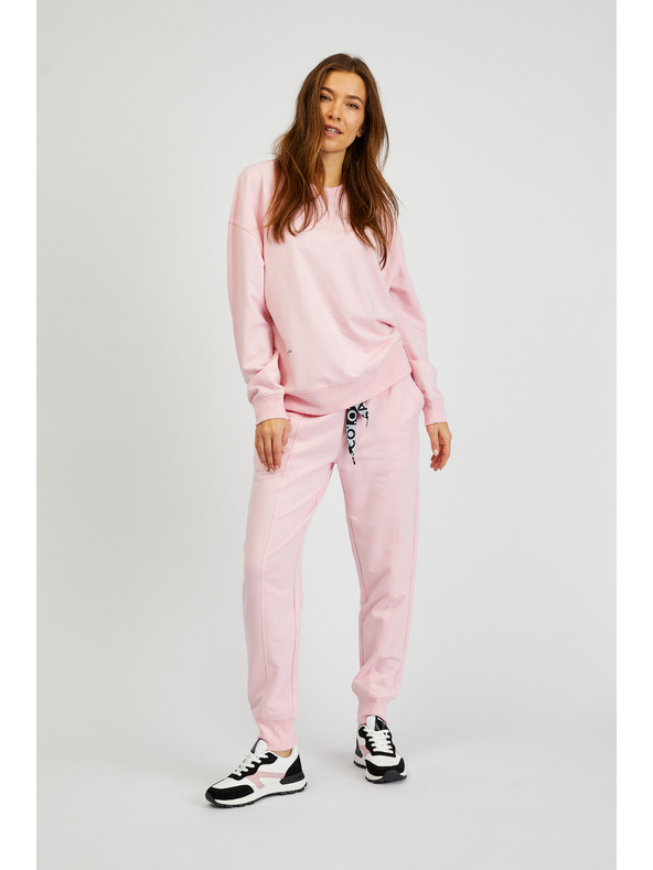 Sam 73 Hanorac basic roz pentru femei SAM73 Ara