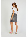 Sam 73 Fustă din denim gri pentru femei SAM73 Gemini