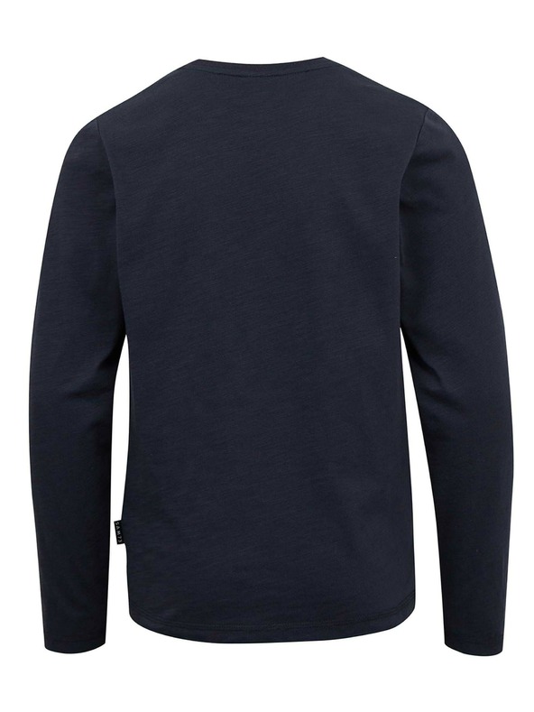 Sam 73 Tricou albastru închis cu mânecă lungă pentru băieți SAM 73 Celdor