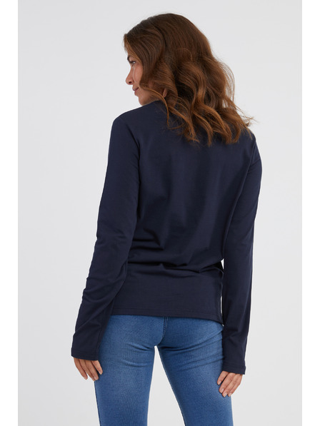 Sam 73 Tricou cu mânecă lungă albastru închis pentru femei SAM 73 Zira