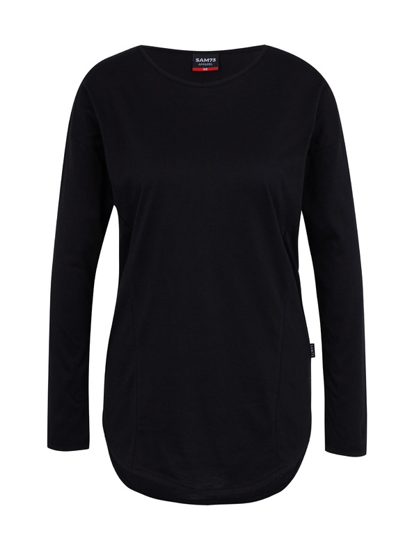 Sam 73 Tricou negru cu mânecă lungă pentru femei SAM 73 Sherri