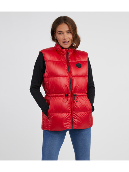 Sam 73 Vestă matlasată roșie pentru femei SAM 73 Charlotte