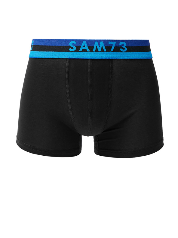 Sam 73 Set de doi boxeri bărbătești în culorile gri și negru SAM 73 Hiddenit