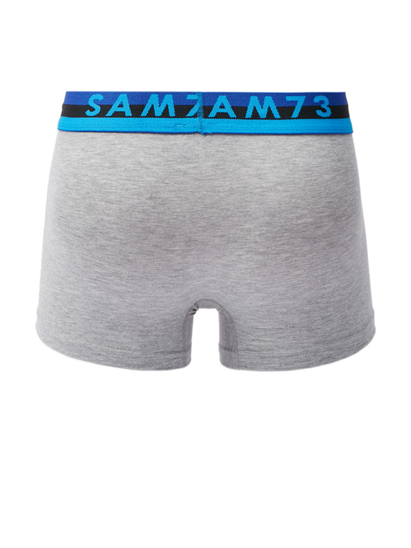 Sam 73 Set de doi boxeri bărbătești în culorile gri și negru SAM 73 Hiddenit