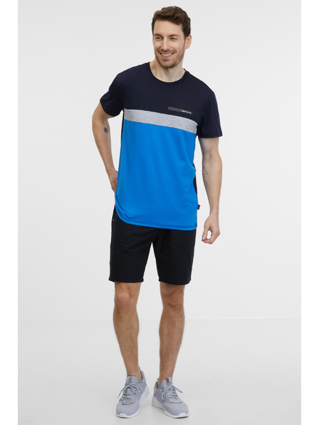 Sam 73 Tricou albastru și negru pentru bărbați SAM 73 Ernesto