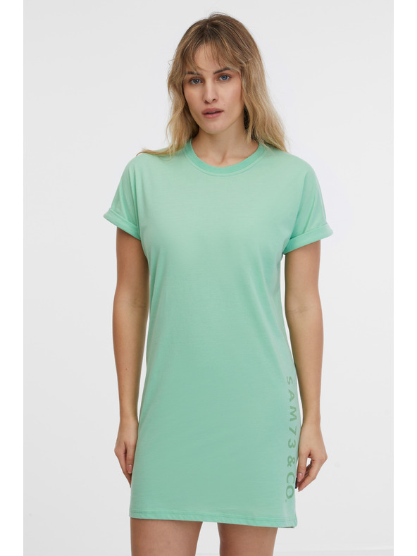 Sam 73 Rochie de damă verde deschis SAM 73 Dalia