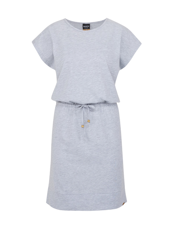 Sam 73 Rochie de damă gri deschis cu dungi SAM 73 Esperanza