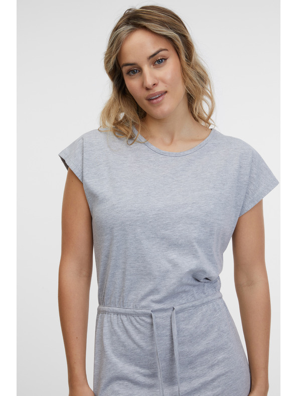 Sam 73 Rochie de damă gri deschis cu dungi SAM 73 Esperanza