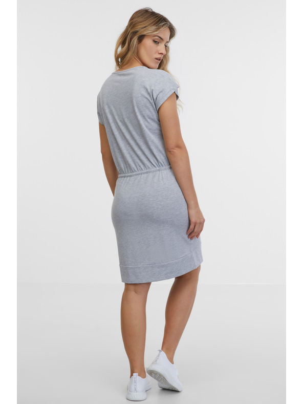 Sam 73 Rochie de damă gri deschis cu dungi SAM 73 Esperanza