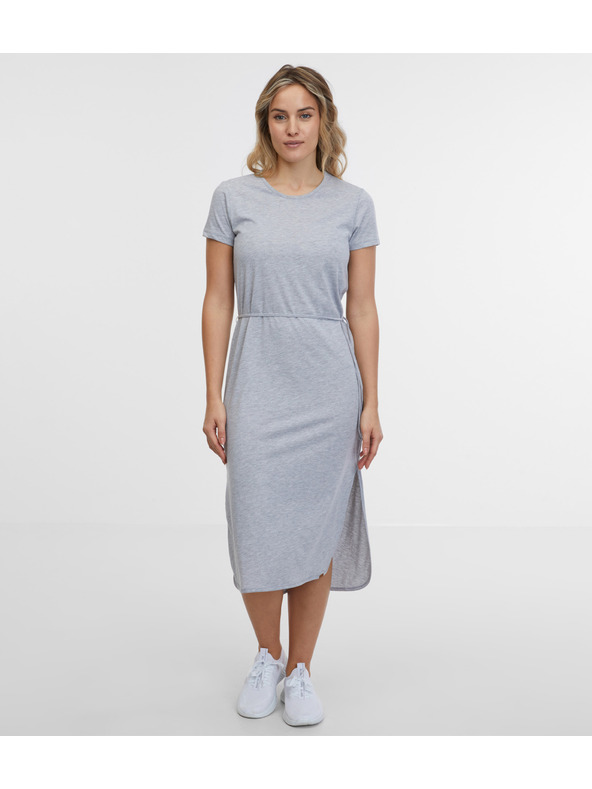 Sam 73 Rochie midi pentru femei cu dungi gri deschis SAM 73 Estela