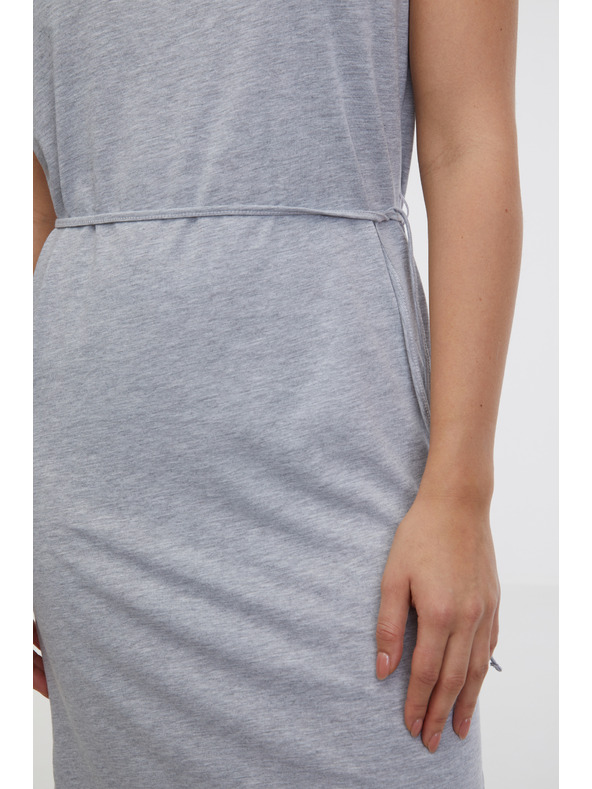 Sam 73 Rochie midi pentru femei cu dungi gri deschis SAM 73 Estela