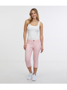 Sam 73 Blugi trei sferturi slim fit roz deschis pentru femei SAM 73 Amara