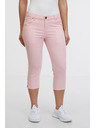 Sam 73 Blugi trei sferturi slim fit roz deschis pentru femei SAM 73 Amara